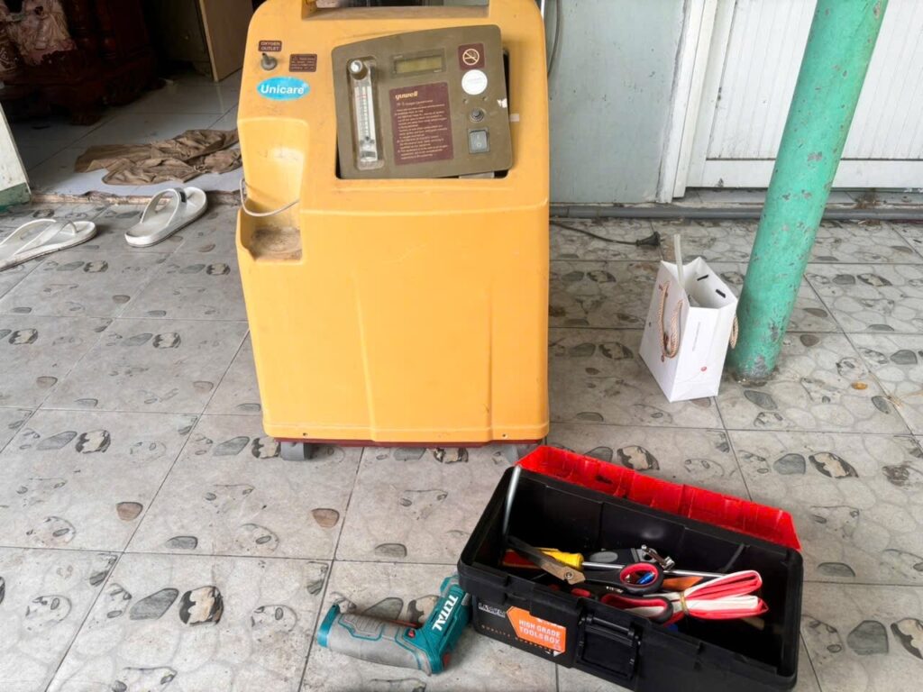 sửa máy thở oxy tại nhà
