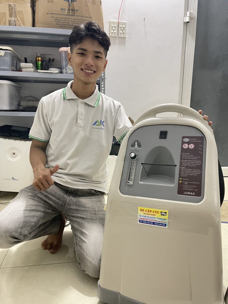 sửa máy thở oxy