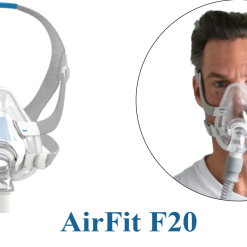 ResMed AirFit F20 – Mặt Nạ Full Face CPAP Kín Khí Hàng Đầu Cho Người Thở Miệng Mặt nạ máy thở ResMed