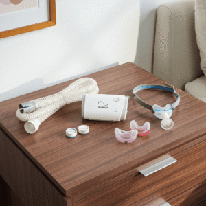 Máy Thở ResMed AirMini -Giải Pháp CPAP Nhỏ Gọn Tốt Nhất Cho Đi Du Lịch AirMini Machine with N30 Mask Pack 1
