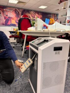 Dịch vụ kiểm tra chất lượng oxy tinh khiết cho máy tạo oxy y tế tại nhà kiem tra chat luong oxy