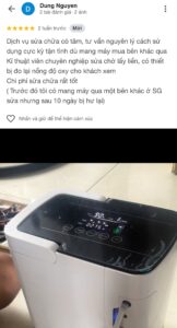 sửa máy tạo oxy