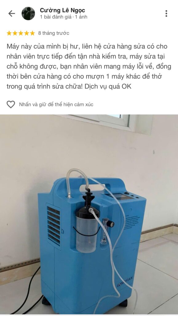 sửa máy tạo oxy