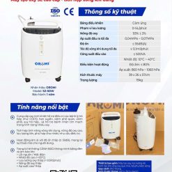 Alternative view of Máy tạo oxy Oromi 5L SZ-5DW - Bảo hành 12 tháng