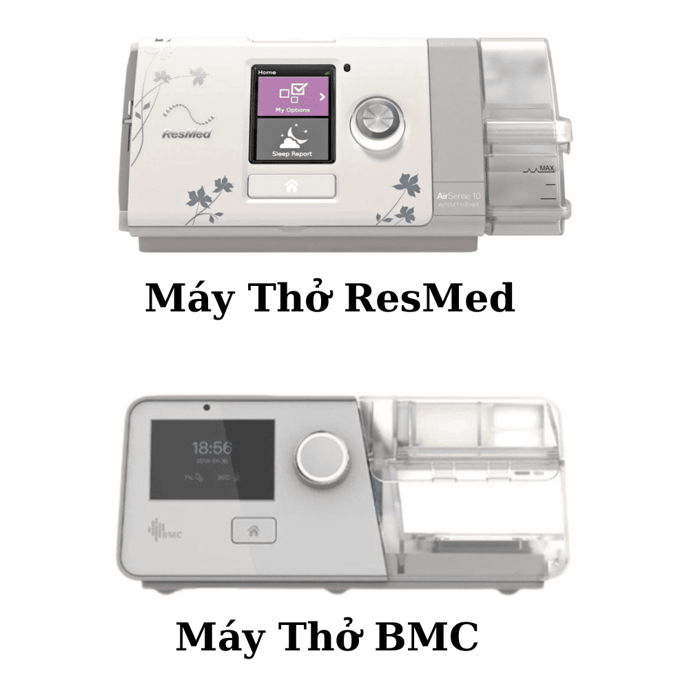 so sánh máy thở resmed và bmc