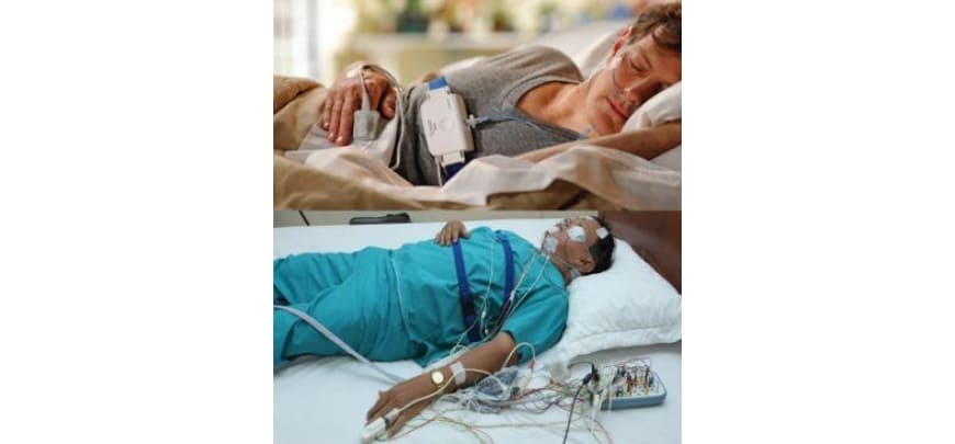 Phân biệt đo đa ký giấc ngủ và đo đa ký hô hấp