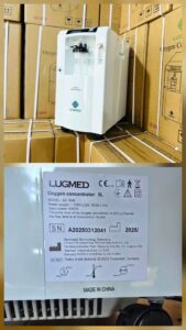 máy tạo oxy Lugmed 5L