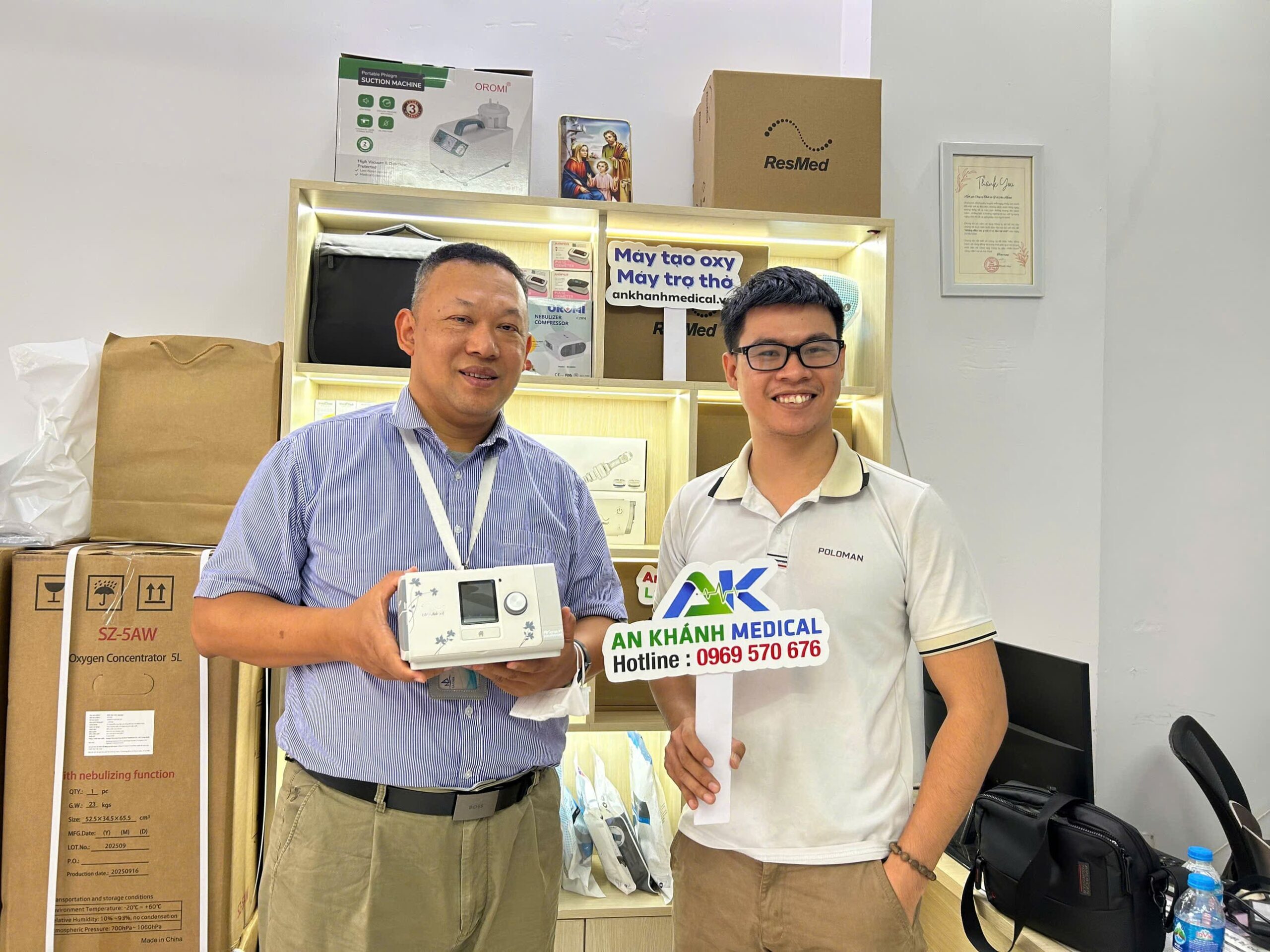 Máy Trợ Thở CPAP-BiPAP Tại TPHCM