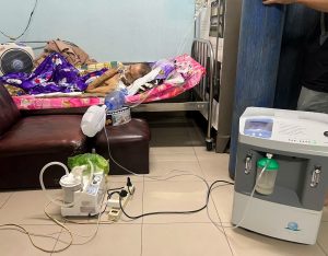 máy tạo oxy cho người bệnh phổi