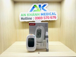 Máy Đo Đường Huyết Yuwell 582 - Công Nghệ 5 Điện Cực, Kết Nối Bluetooth Thông Minh Máy Đo Đường Huyết Yuwell 582