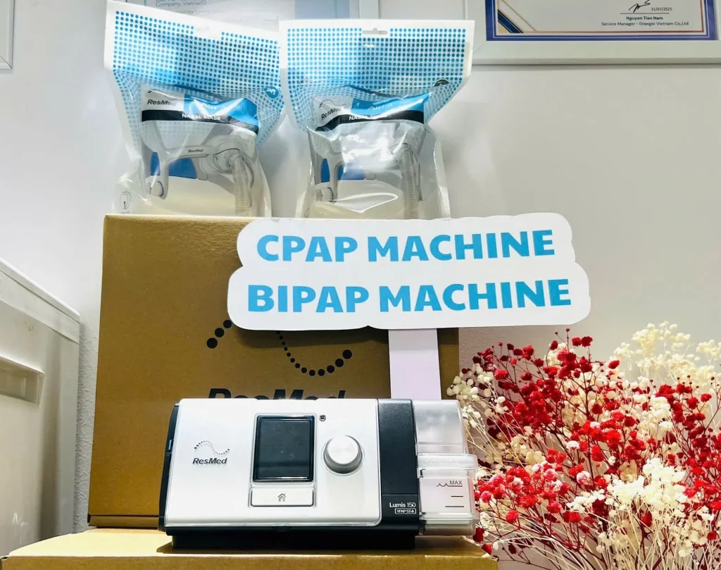 Máy trợ thở khi ngủ - Giải pháp vàng điều trị ngưng thở khi ngủ Máy trợ thở khi ngủ