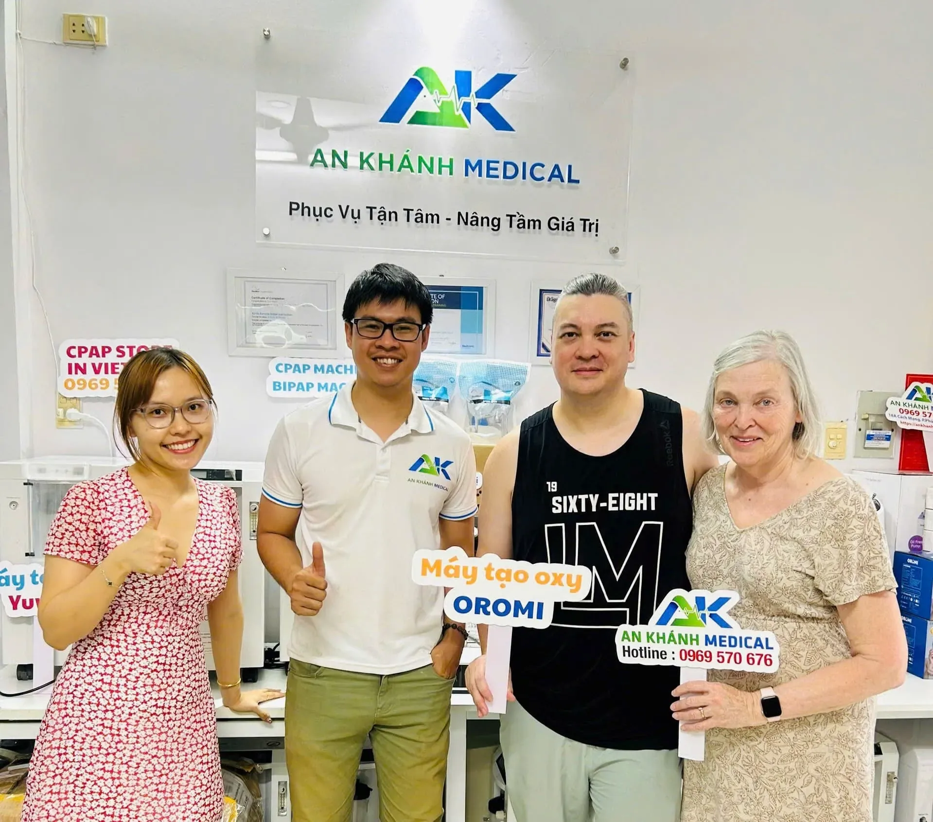 Cửa Hàng Máy Tạo Oxy Tại TPHCM