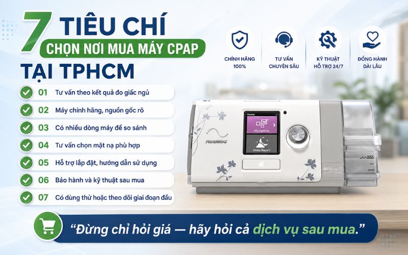 Mua may CPAP o dau TPHCM 7 tieu chi can biet