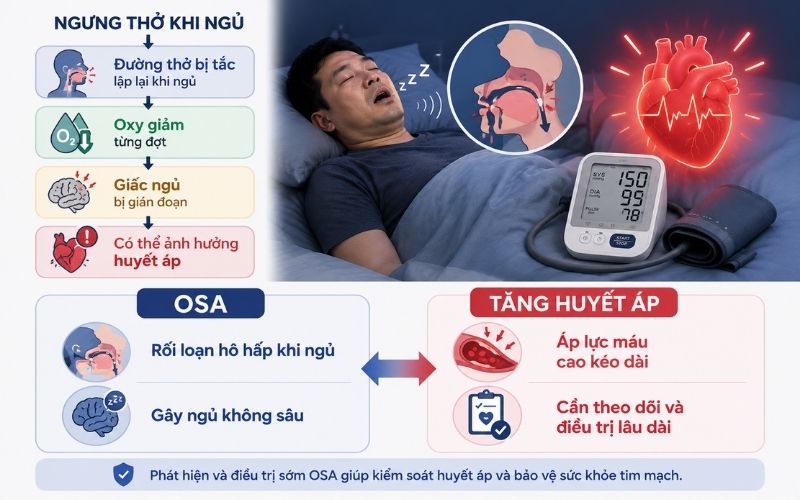 Ngung tho khi ngu la gi va tang huyet ap la gi 1