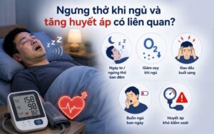 Ngung tho khi ngu la gi va tang huyet ap la gi