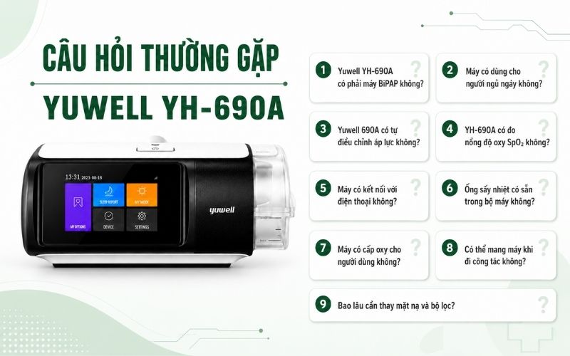Cau hoi thuong gap Yuwell YH 690A