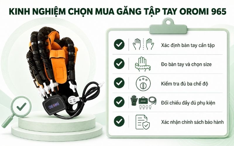 Kinh nghiem chon mua gang tap tay OROMI 965