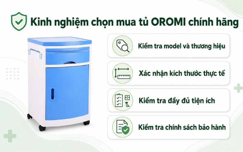 Kinh nghiem chon mua tu OROMI chinh hang