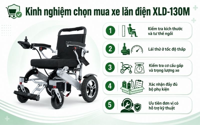 Kinh nghiem chon mua xe lan dien XLD 130M