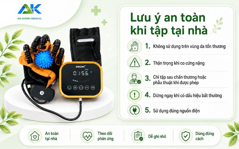 Luu y an toan khi tap tai nha