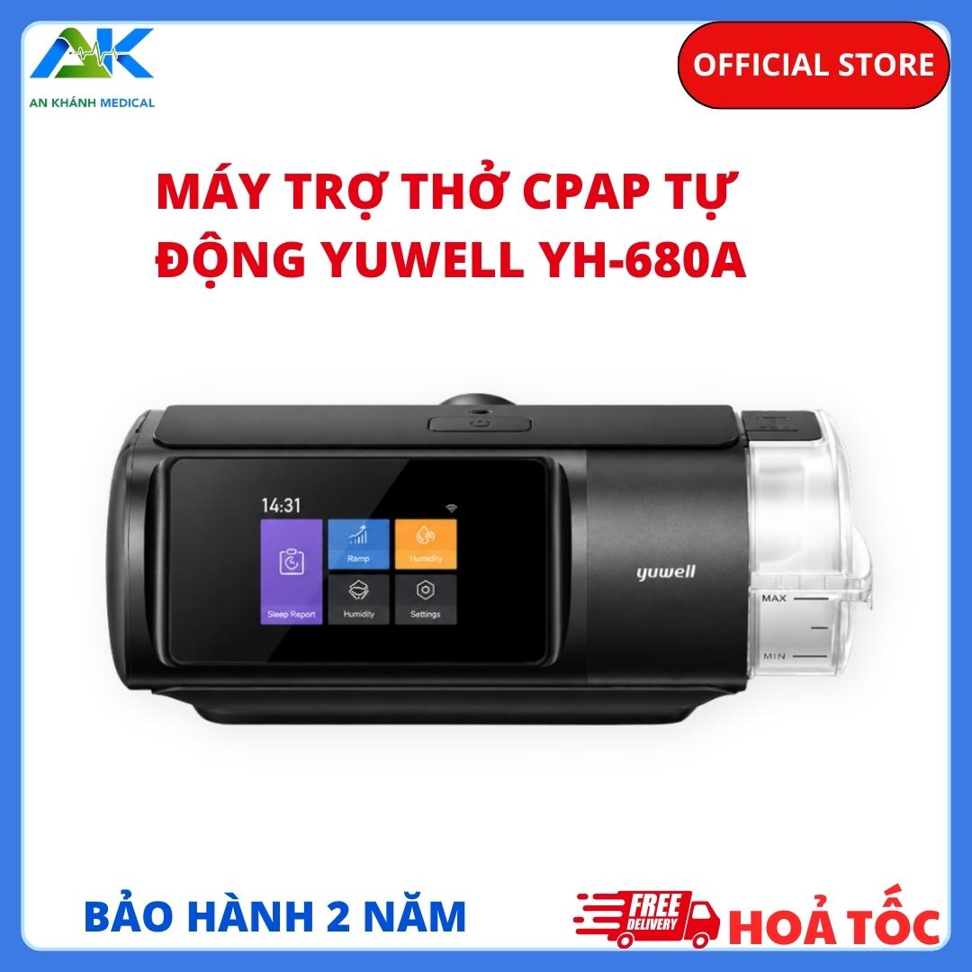 Máy Trợ Thở CPAP Tự Động Yuwell YH-680A – Bảo hành 2 năm