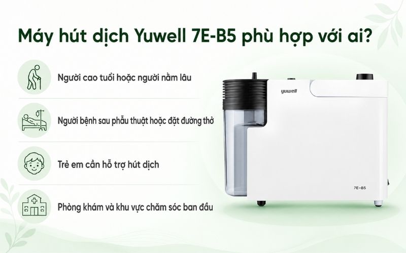 May hut dich hut dom 1 binh Yuwell 7E B5 7