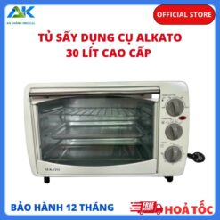 Tủ Sấy Dụng Cụ Alkato 30 Lít 1400W - Bảo Hành 12 Tháng