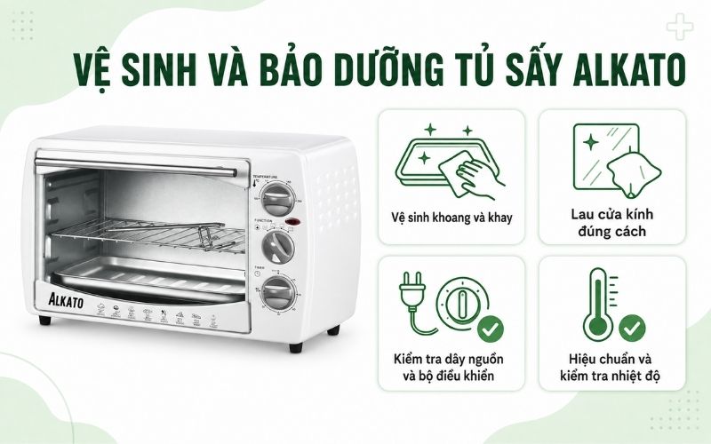Ve sinh va bao duong tu say alkato