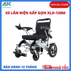 Xe Lăn Điện Gấp Gọn XLD-130M Pin Lithium - BH 12 Tháng