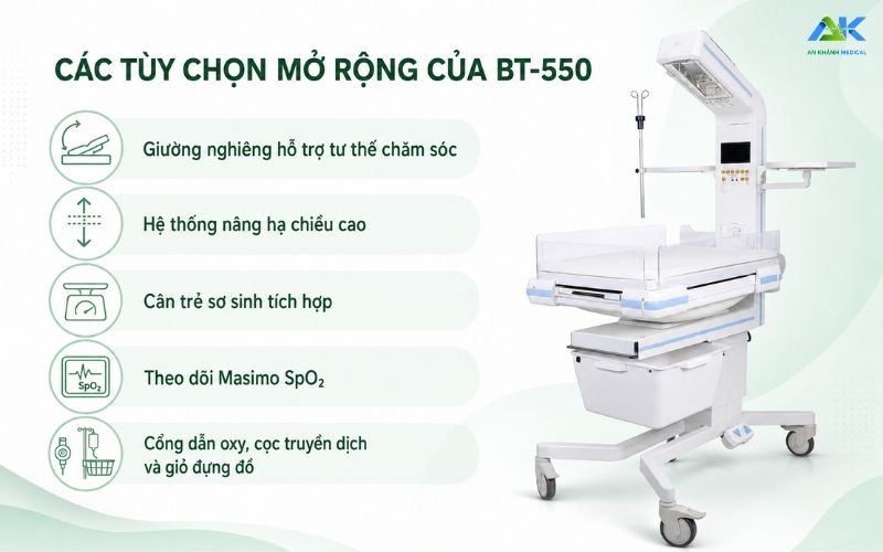 cac tuy chon mo rong cua BT 550