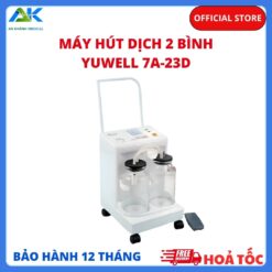 Alternative view of Máy Hút Dịch 2 Bình Yuwell 7A-23D Chính Hãng - Bảo Hành 12 Tháng