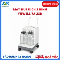 Máy Hút Dịch 2 Bình Yuwell 7A-23D Chính Hãng - Bảo Hành 12 Tháng