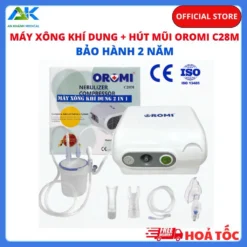 Máy Xông Khí Dung Và Hút Dịch 2 Trong 1 ALKATO TL-200