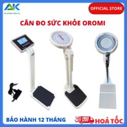 Cân Sức Khỏe Kèm Thước Đo Chiều Cao OROMI, BH 12 Tháng