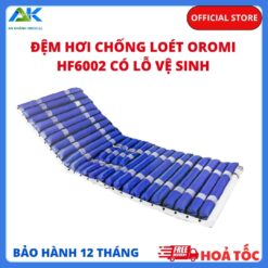 Đệm Hơi Chống Loét OROMI HF6002 Có Lỗ Vệ Sinh, BH 12 Tháng