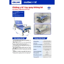 Giuong Benh Nhan 1 Tay Quay OROMI GYT C11