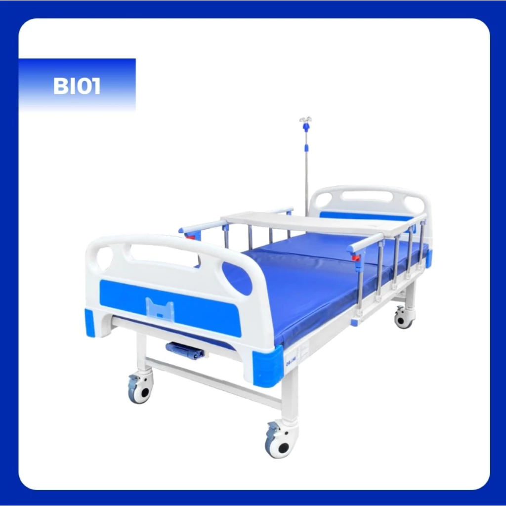 Giường Y Tế 1 Tay Quay OROMI BI01 Tải 250kg, BH 2 Năm Giường Y Tế 1 Tay Quay OROMI BI01 Tải 250kg, BH 2 Năm - Ảnh 5
