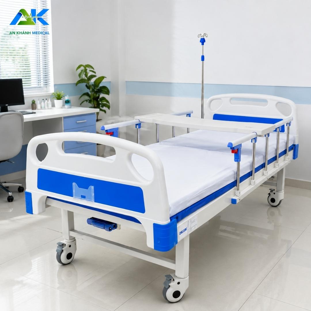 Giường Y Tế 1 Tay Quay OROMI BI01 Tải 250kg, BH 2 Năm Giường Y Tế 1 Tay Quay OROMI BI01 Tải 250kg, BH 2 Năm - Ảnh 10