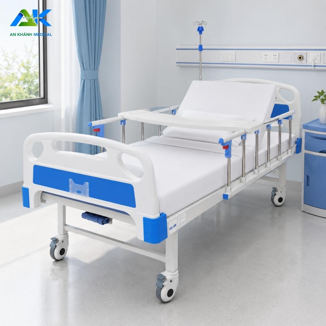 Giường Y Tế 1 Tay Quay OROMI BI01 Tải 250kg, BH 2 Năm Giường Y Tế 1 Tay Quay OROMI BI01 Tải 250kg, BH 2 Năm - Ảnh 11