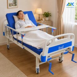 Giường Y Tế 2 Tay Quay OROMI BII12 Tải 250kg, BH 2 Năm Giuong Y Te 2 Tay Quay OROMI BII12 Tai 250kg 2
