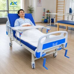 Giường Y Tế 2 Tay Quay OROMI BII12 Tải 250kg, BH 2 Năm Giuong Y Te 2 Tay Quay OROMI BII12 Tai 250kg 3