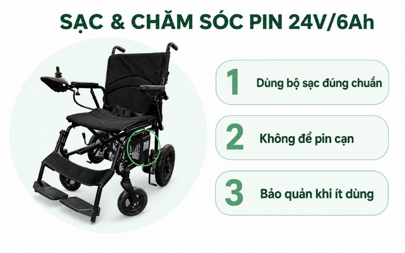 Huong dan sac va cham soc pin 24V6Ah