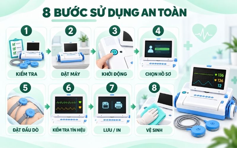 Huong dan su dung may theo doi san khoa Bistos BT 350 LCD