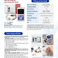 May Do Nong Do Oxy Trong Mau SpO2 Oromi CMS60D 6