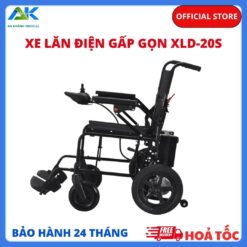 Alternative view of Xe Lăn Điện Gấp Gọn XLD-20S Điều Khiển 360° OROMI, BH 12 Tháng