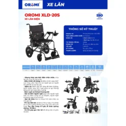 Xe Lan Dien Gap Gon XLD 20S Dieu Khien 360°