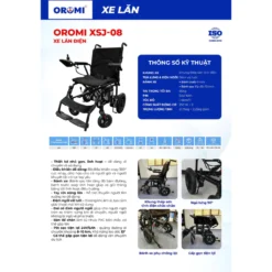 Xe Lan Dien Gon Nhe XSJ 08 22kg Gap Gon 1