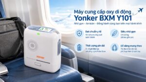 Máy thở oxy mini cầm tay Yonker BXM Y101 
