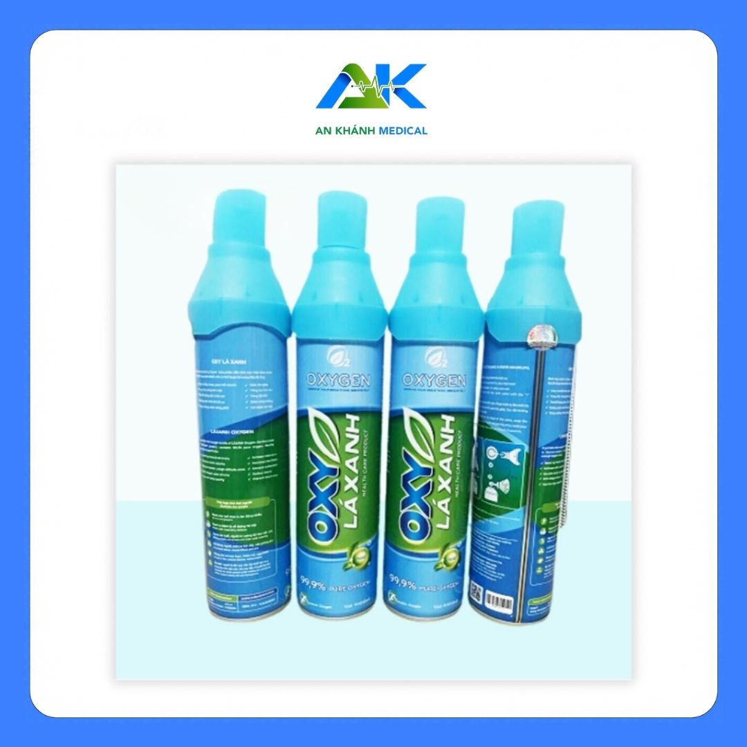Bình Oxy Cầm Tay Lá Xanh Cung Cấp Oxy Tinh Khiết 99,9% Bình Oxy Cầm Tay Lá Xanh Cung Cấp Oxy Tinh Khiết 99,9% - Ảnh 3
