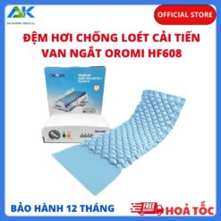 Đệm Hơi Chống Loét Cải Tiến Van Ngắt Oromi HF608 – BH 1 Năm